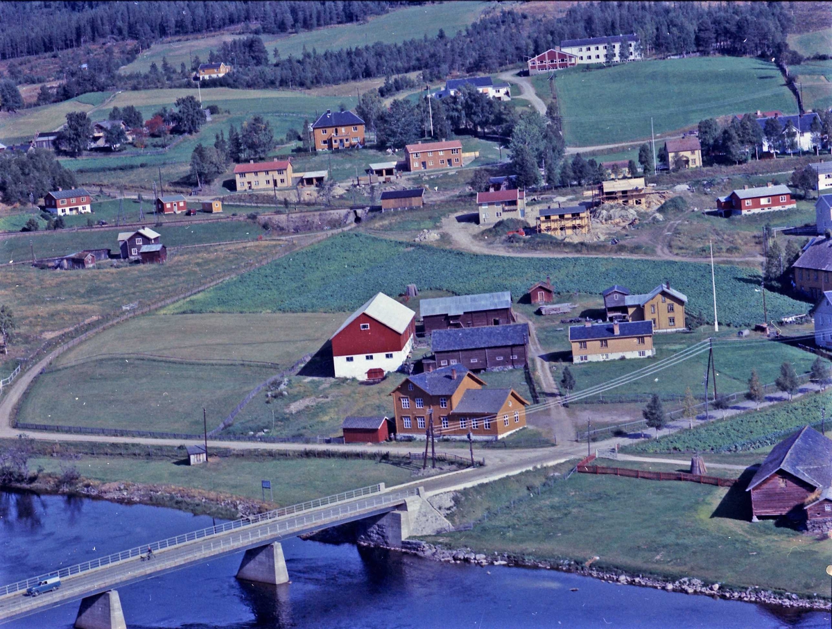 Widerøes Flyveselskap A/S, Oversikt over deler av Alvdal.