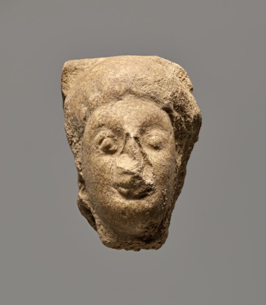 Unknown, Head of a Kore from a Relief