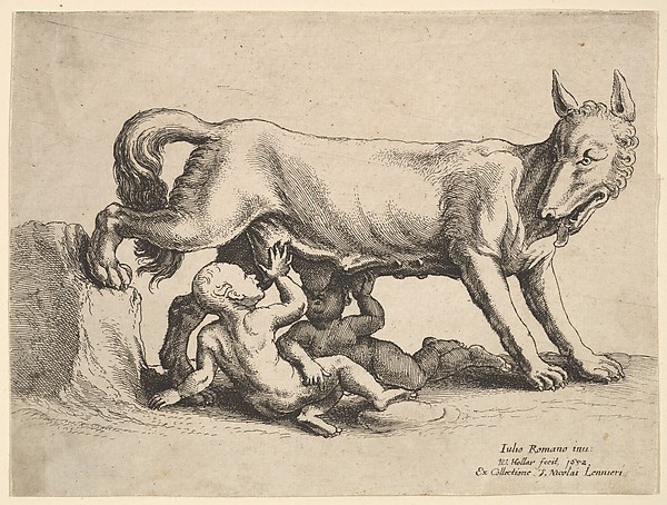 Wenceslaus Hollar, Romulus and Remus