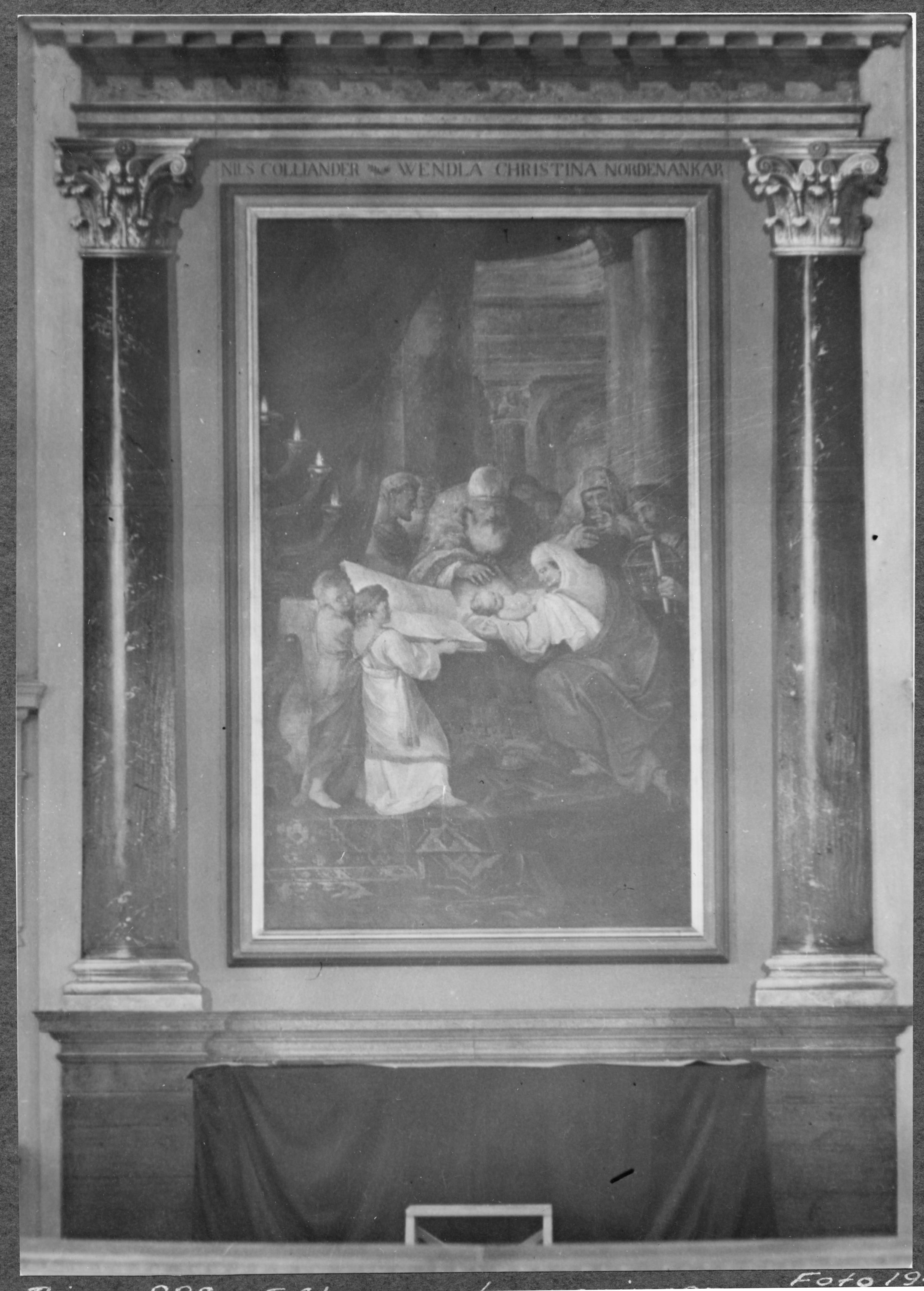 Sven Wahlgren, Älghults kyrka
