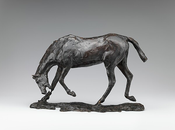 Edgar Degas, Horse with Head Lowered