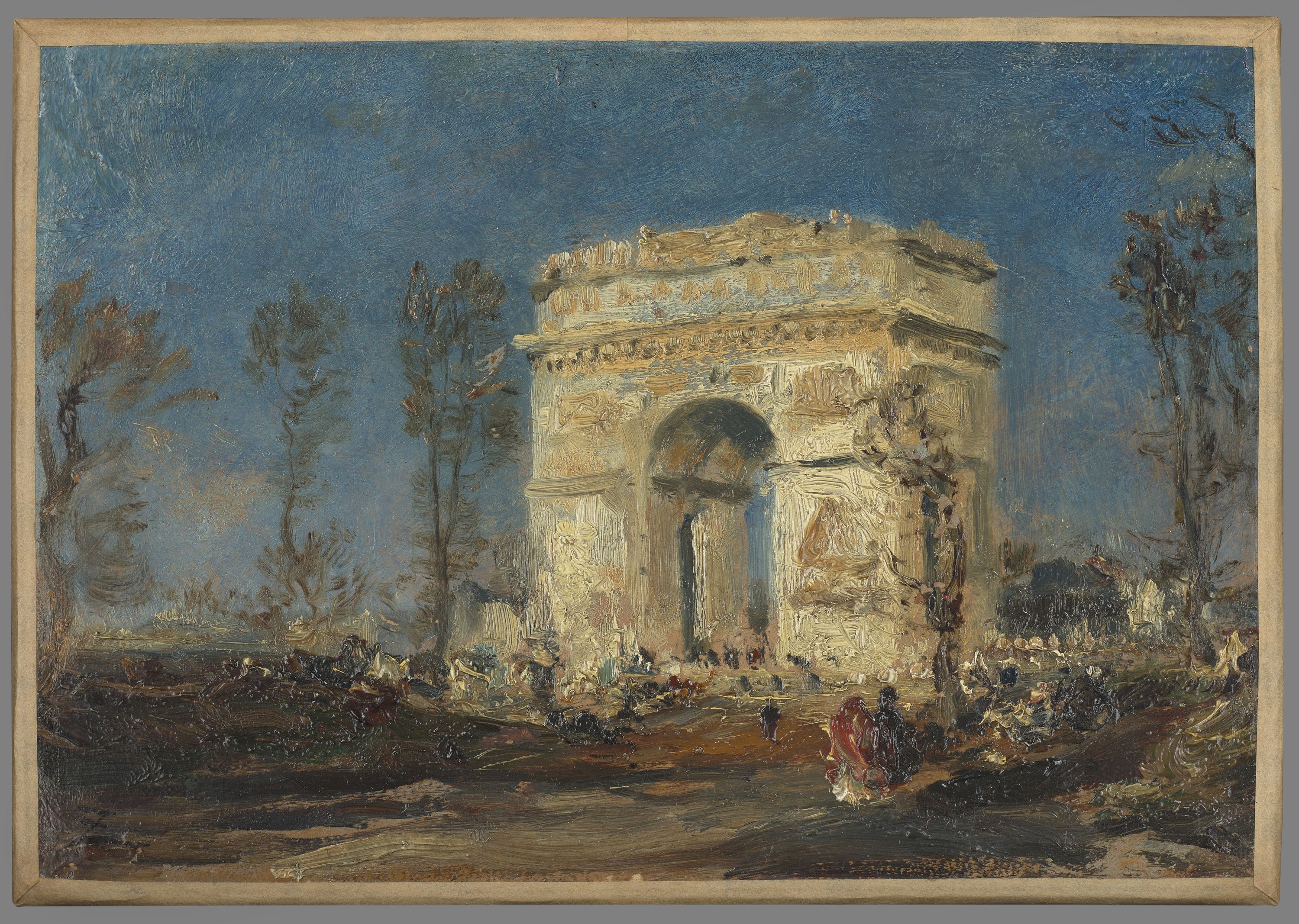 Félix Ziem, L'Arc de triomphe de l'Etoile