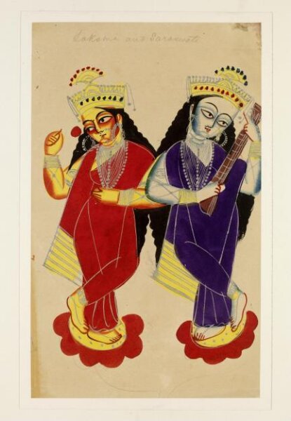 Unknown, Lakshmi and Saraswati