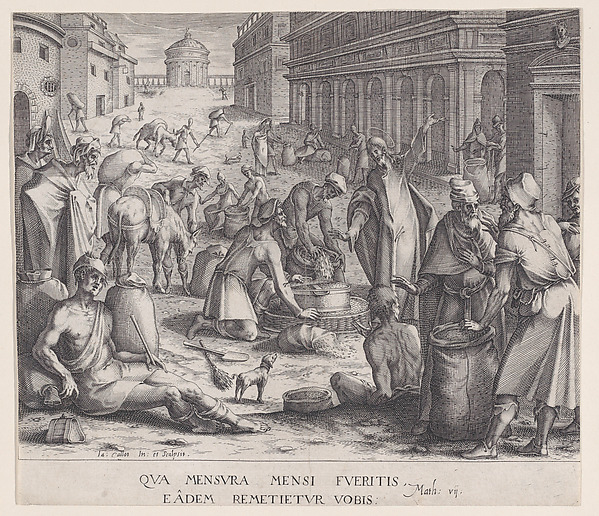 Jacques Callot, Les Mesureurs de Grains (The Grain Measurers)