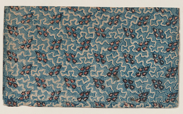 Anonymous, Sheet with overall abstract pattern