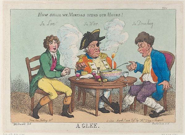 Thomas Rowlandson, A Glee