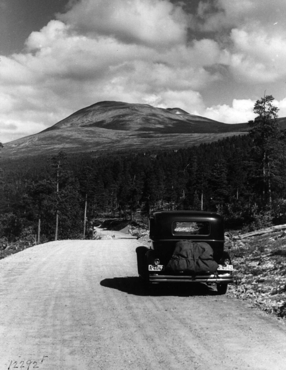 Anders Beer Wilse, Landskap Samferdsel Bil Rondane