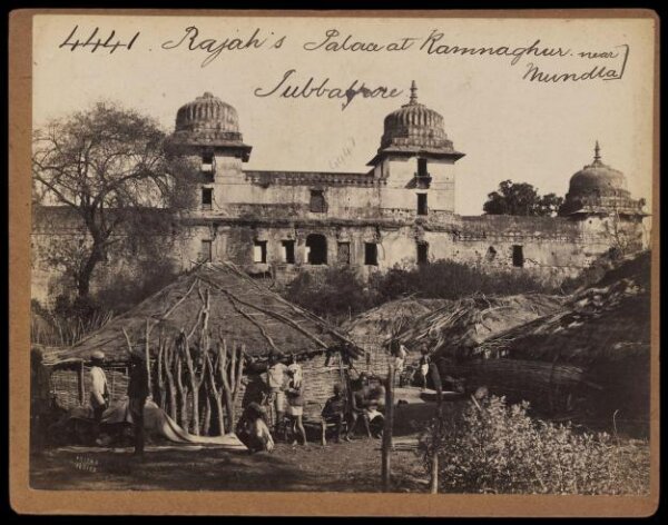 Francis Frith, Rajah's Palace at Ramnaghur near Mundla.  Jubbalpore