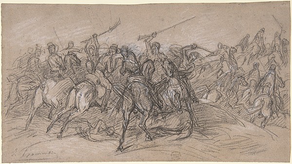 Eugène Fromentin, Arab Skirmish