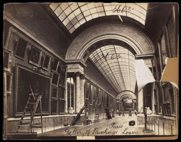 Francis Frith, Paris.  Gallery of Paintings.  Louvre
