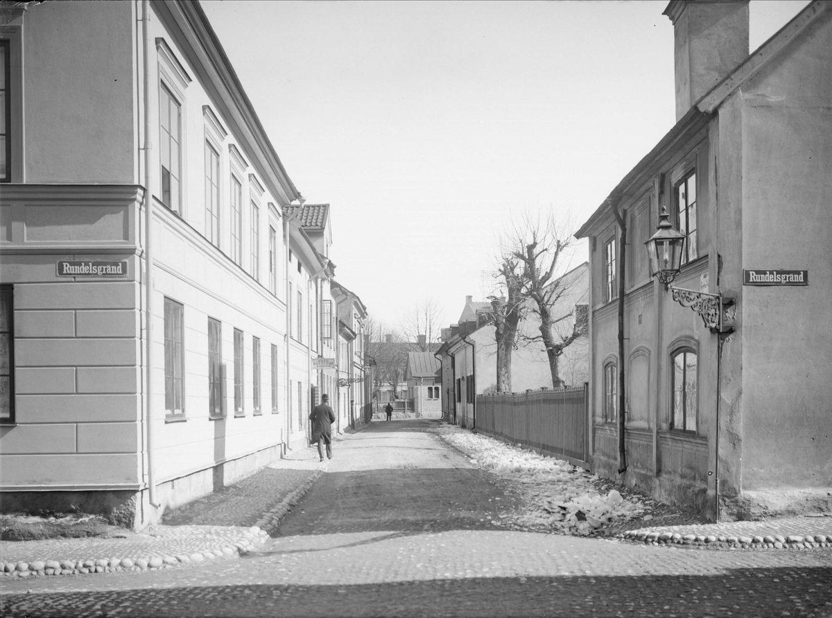 Alfred Dahlgren, The Blackman Street - Rundelsalld, Fjärdingen, Uppsala 1901 - 1902