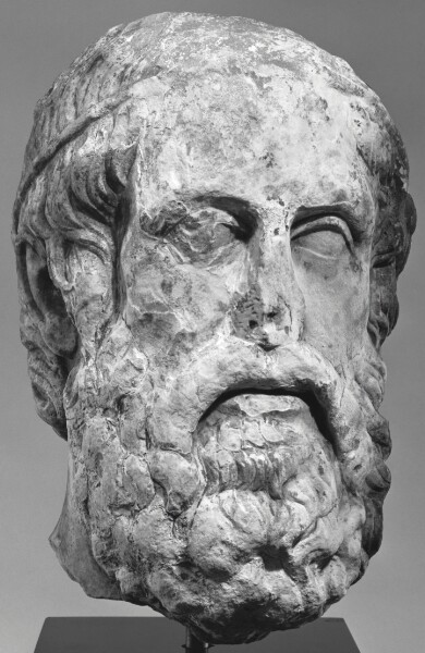 Unknown, Head of Sophokles Farnese