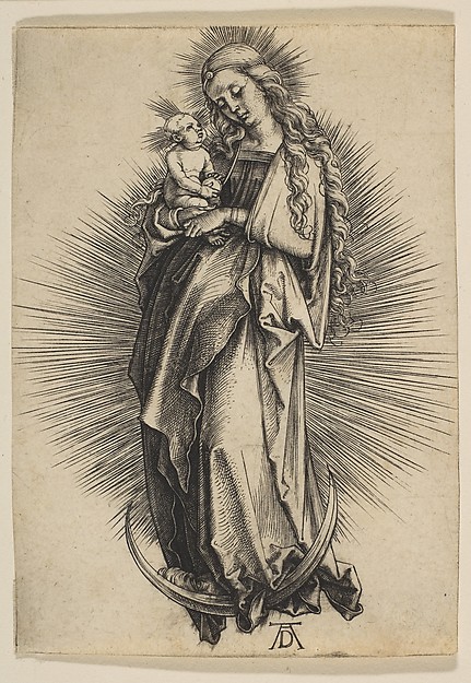 Albrecht Dürer, The Virgin on the Crescent