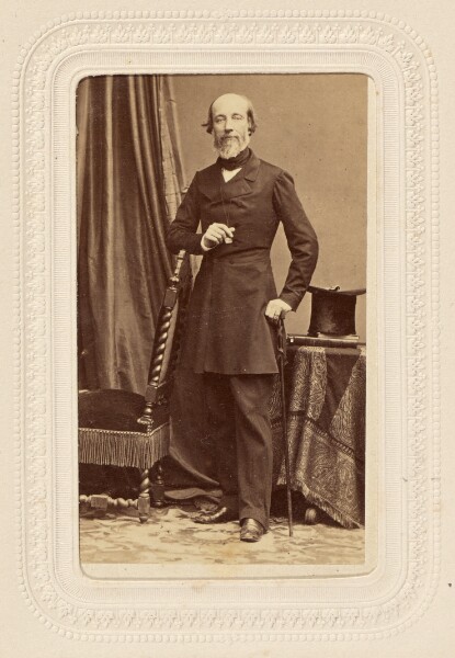 André Adolphe-Eugène Disdéri, [Count Frederic Alfred Pierre] de Falloux [French author, 1811 - 1886]
