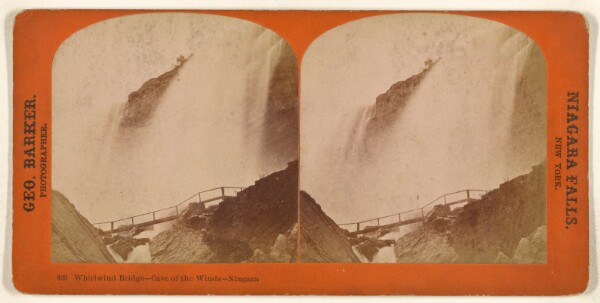 George Barker, Whirlwind Bridge - Cave of the Winds - Niagara