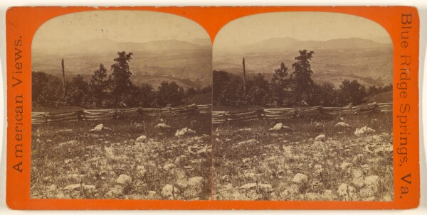 Edward and Henry T. Anthony & Co., [View at Blue Ridge Springs, Virginia]