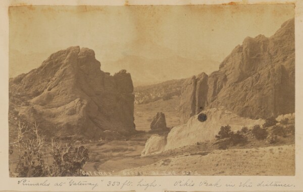 Unknown, "Gateway" Garden of the Gods