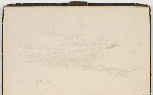 P.C. Skovgaard, Skovinteriør omkring en å