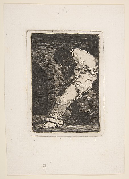 Goya (Francisco de Goya y Lucientes), If he is guilty, let him die quickly (Si es deliquente qe, muera presto)