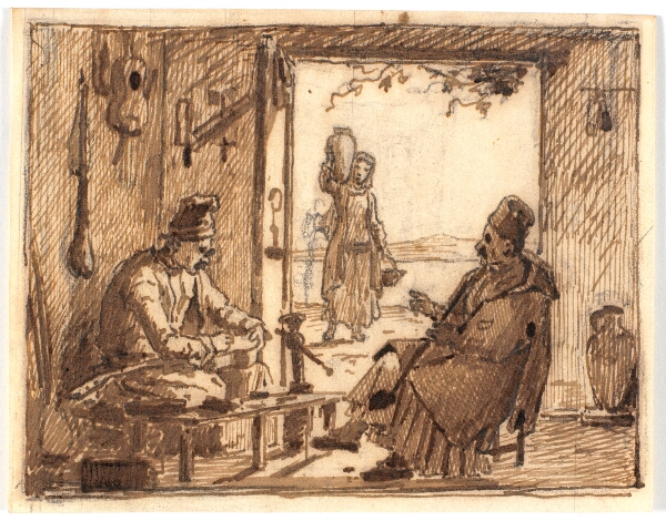Martinus Rørbye, Værkstedsscene