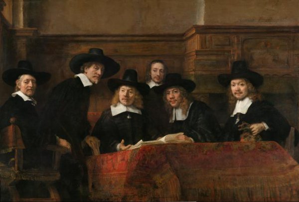 Rembrandt van Rijn, De waardijns van het Amsterdamse lakenbereidersgilde, bekend als ‘De Staalmeesters’