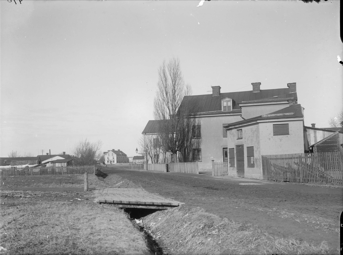Alfred Dahlgren, Börjegatan - Geijersgatan, Luthagen, Uppsala 1908