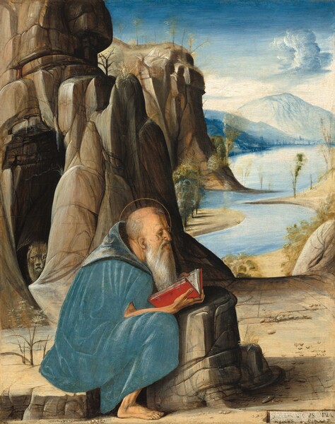 Alvise Vivarini, Saint Jerome Reading