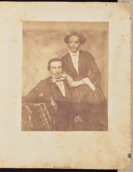 Jakob Höflinger, [Portrait of a man and woman]