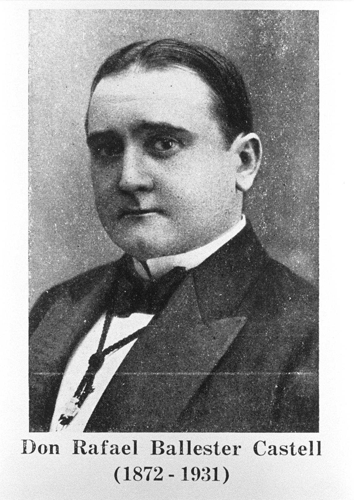 Desconegut, [Rafael Ballester Castell]