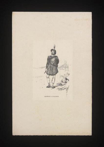 Unknown, Macready as Macbeth