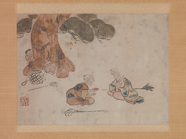 Ogata Kōrin, Old Man and Woman