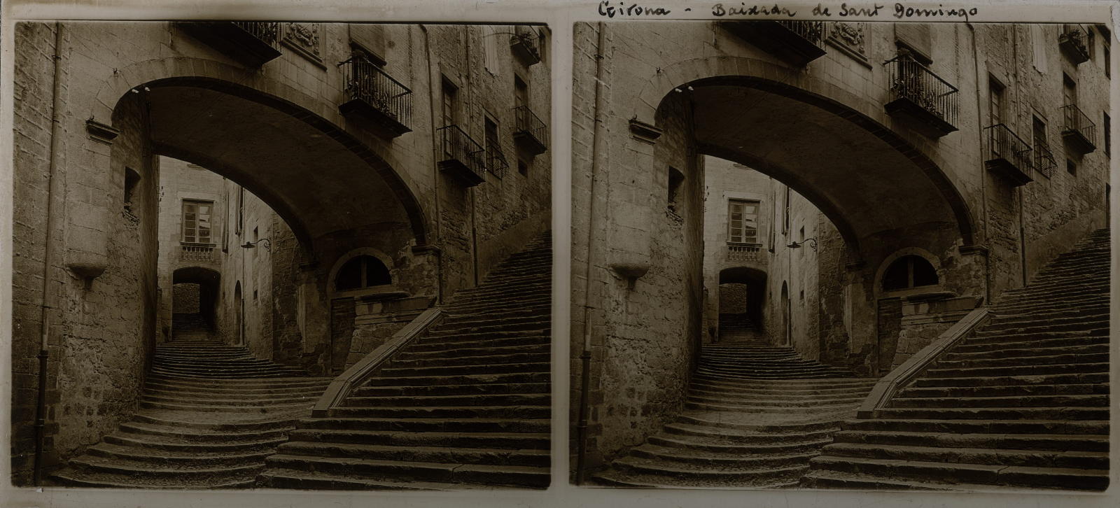 Desconegut, Girona. San Domingo descent