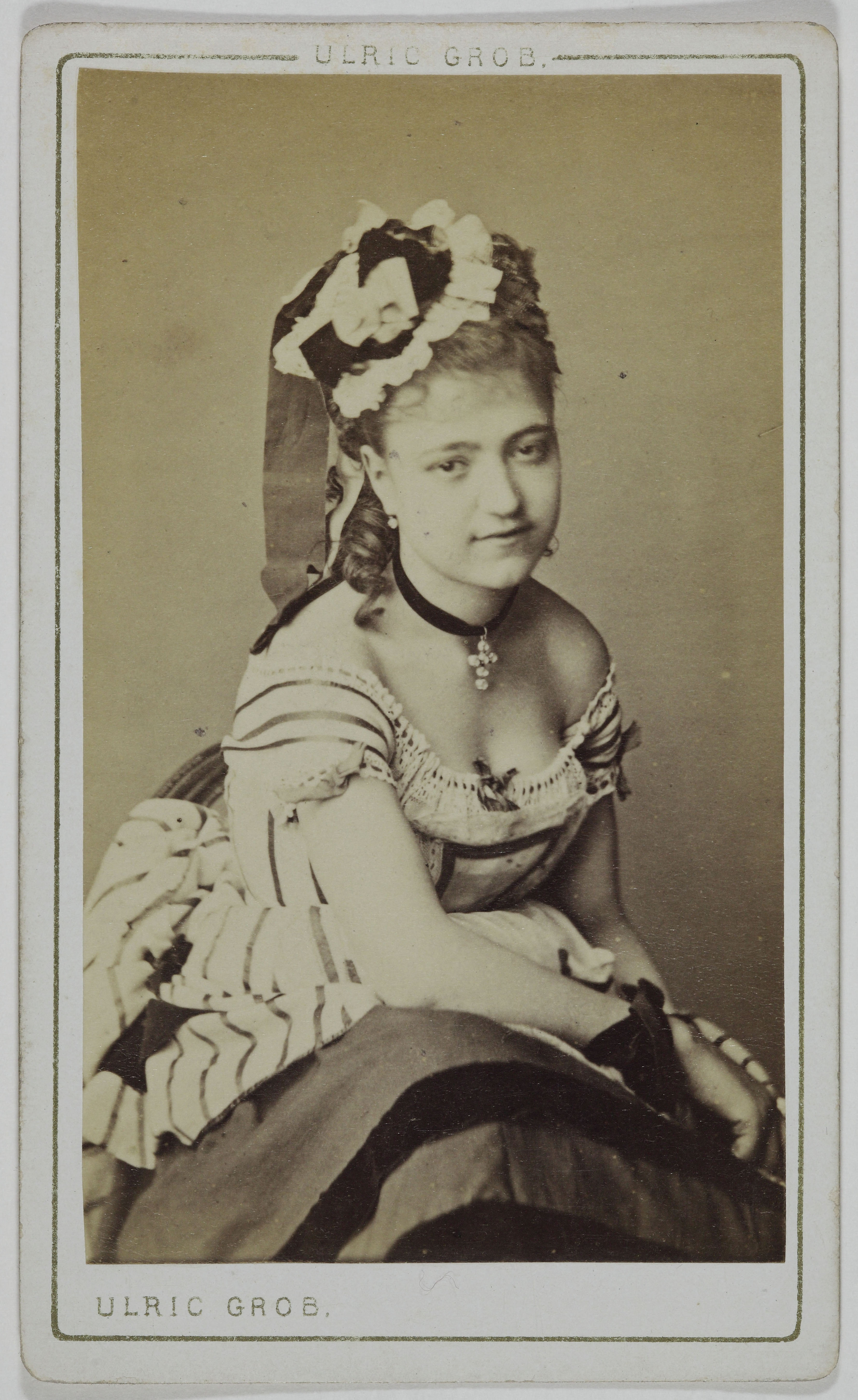 Ulric Grob, Portrait d'Alexandrine, (danseuse)