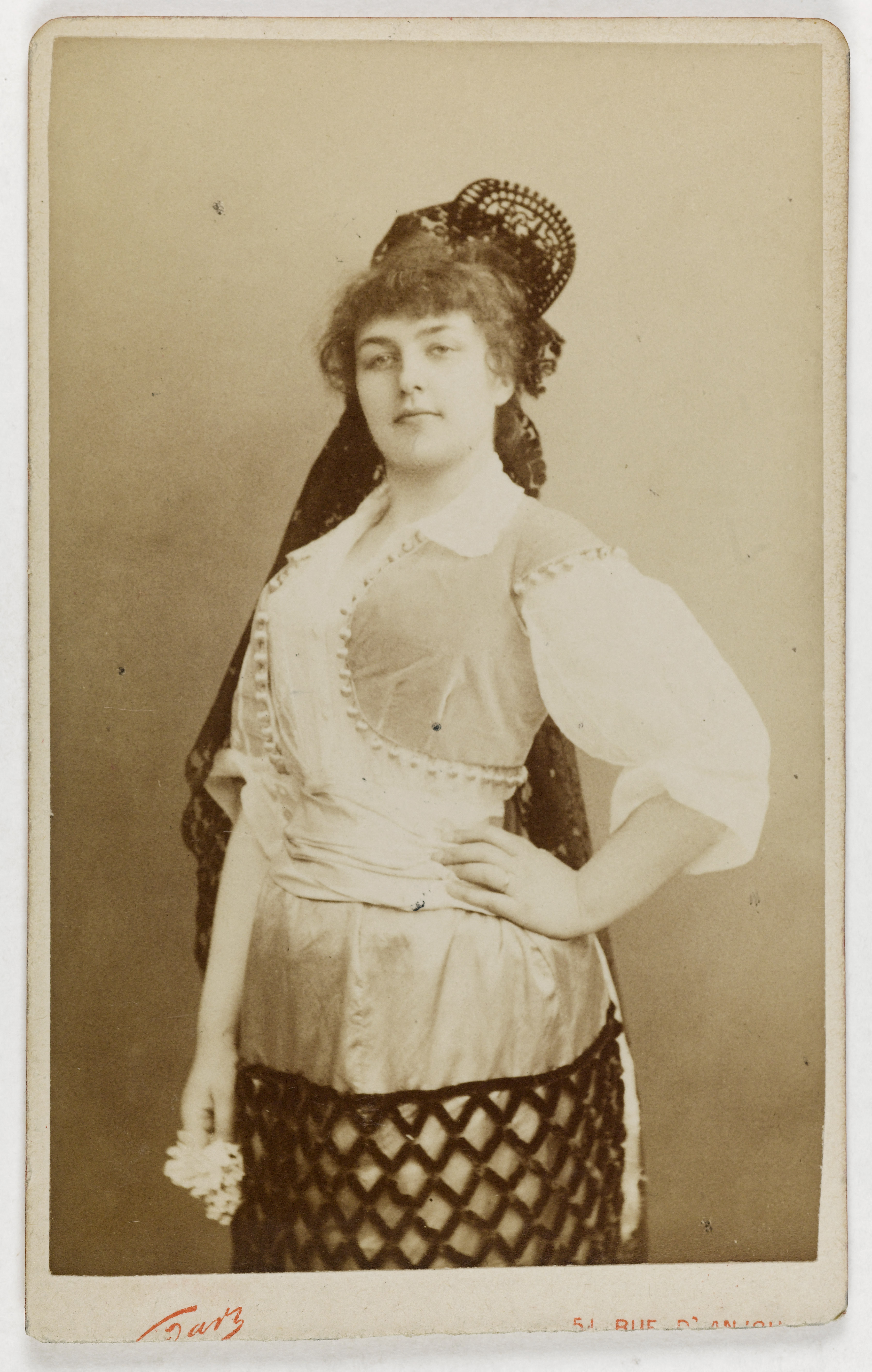 Atelier Nadar, Portrait de Vaillant-Couturier, actrice