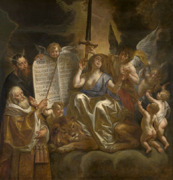 Jacob Jordaens I, Human Law Founded on the Divine Justice