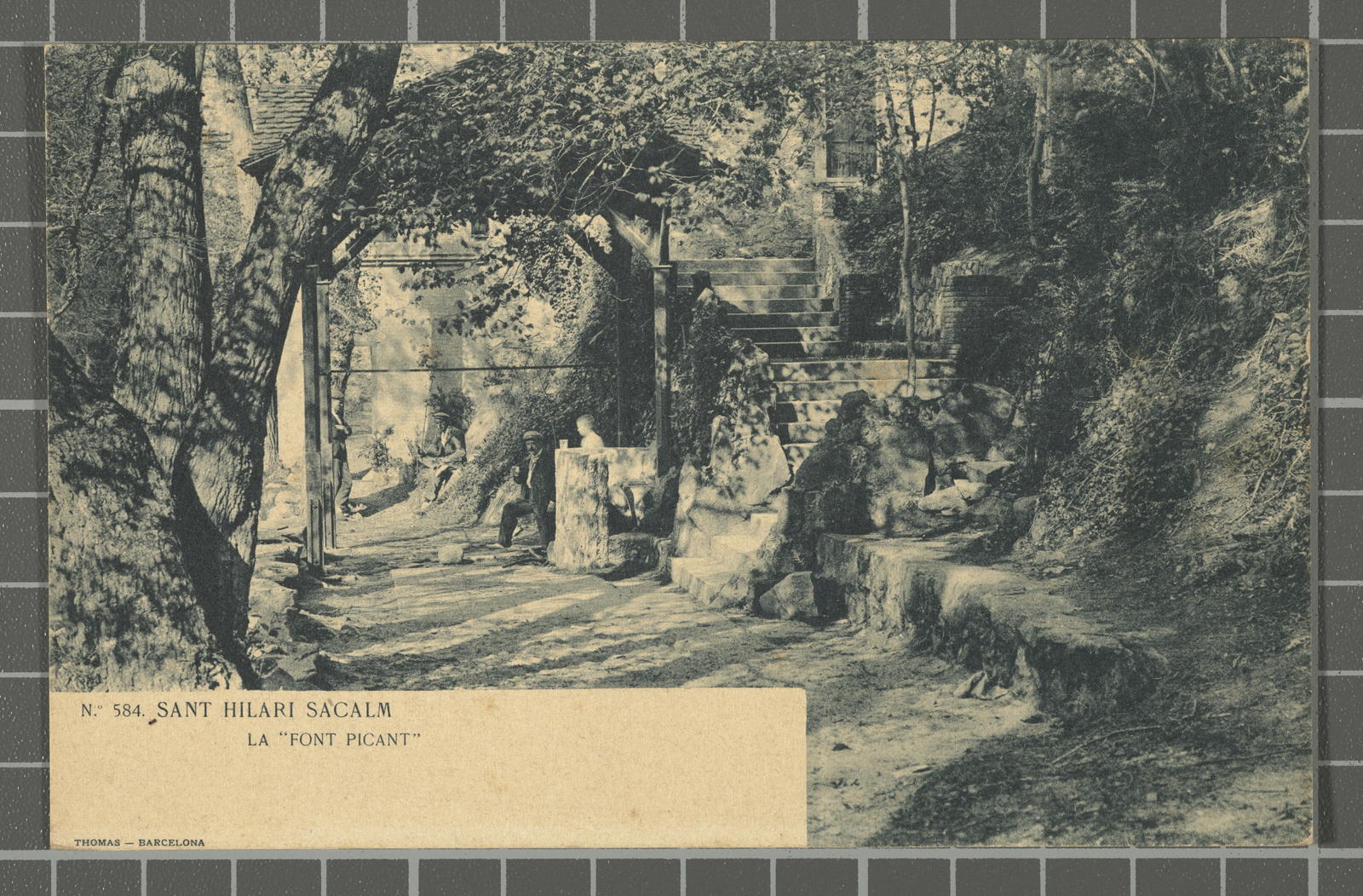 Desconegut, N.º 584. Sant Hilari Sacalm. La Font Picant