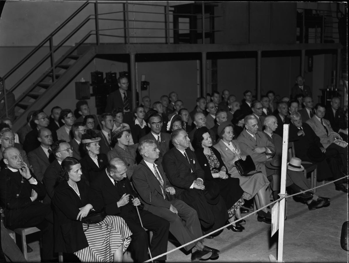 Paul Sandberg, Åhörare vid Institutet för högspänningsforskning, Uppsala1948