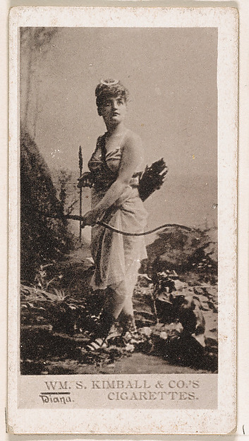 William S. Kimball & Company, Diana, from the Actresses series (N203) issued by Wm. S. Kimball & Co.