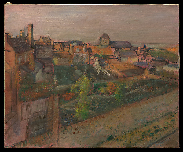 Edgar Degas, View of Saint-Valéry-sur-Somme
