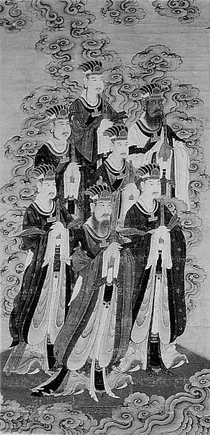 Unidentified artist, Seven Heavenly Kings