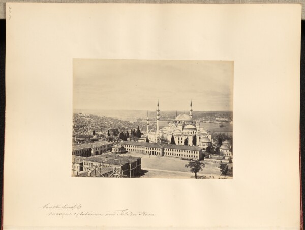 Francis Frith, Constantinople, Mosques of Sulieman and Golden Horn