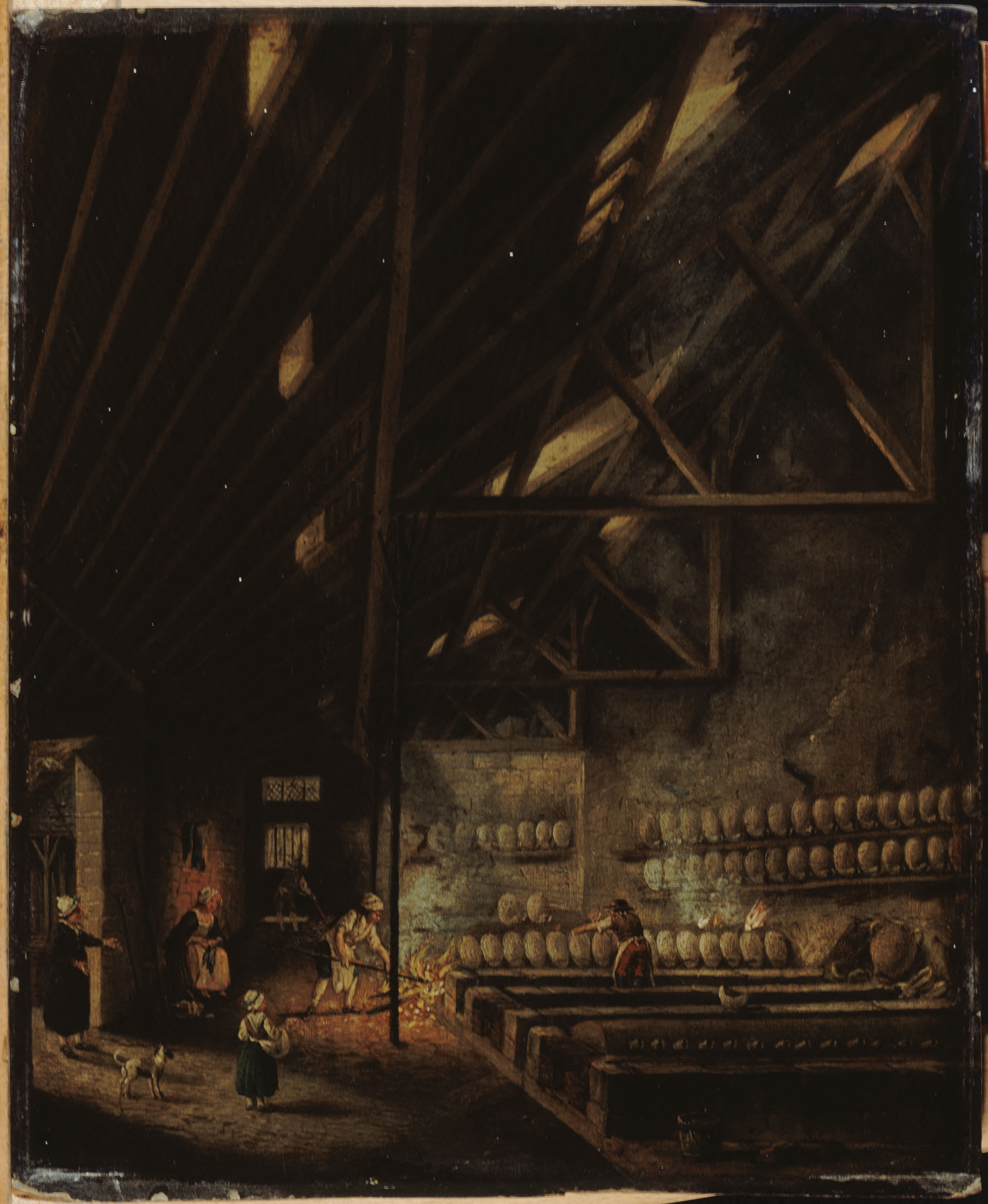 Pierre-Antoine Demachy, Intérieur d'un atelier