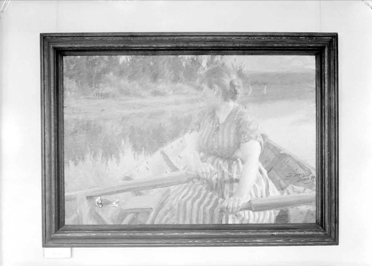 Gunnar Sundgren, Oljemålning av Anders Zorn, Zornmuseet, Mora, Dalarna 1939