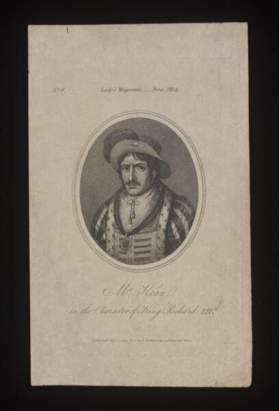 Unknown, Mr Kean in the Character of King Richard III