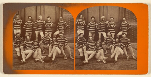 Thomas Lewis, [Foot Ball Team, possibly from Cambridgeport, Mass.]