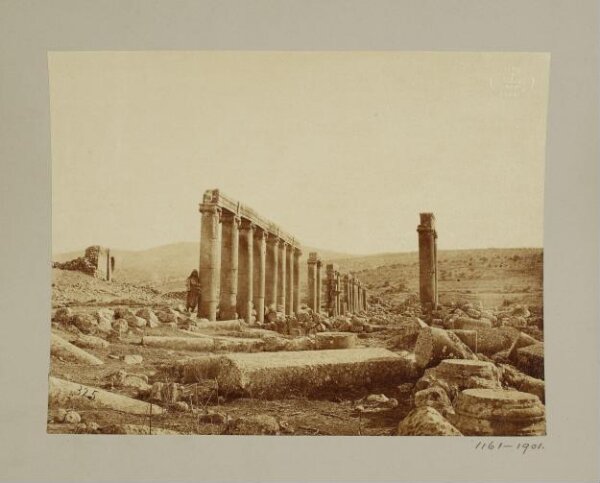 Unknown, Jordan, Gerasa, View of street from north end showing colonnades