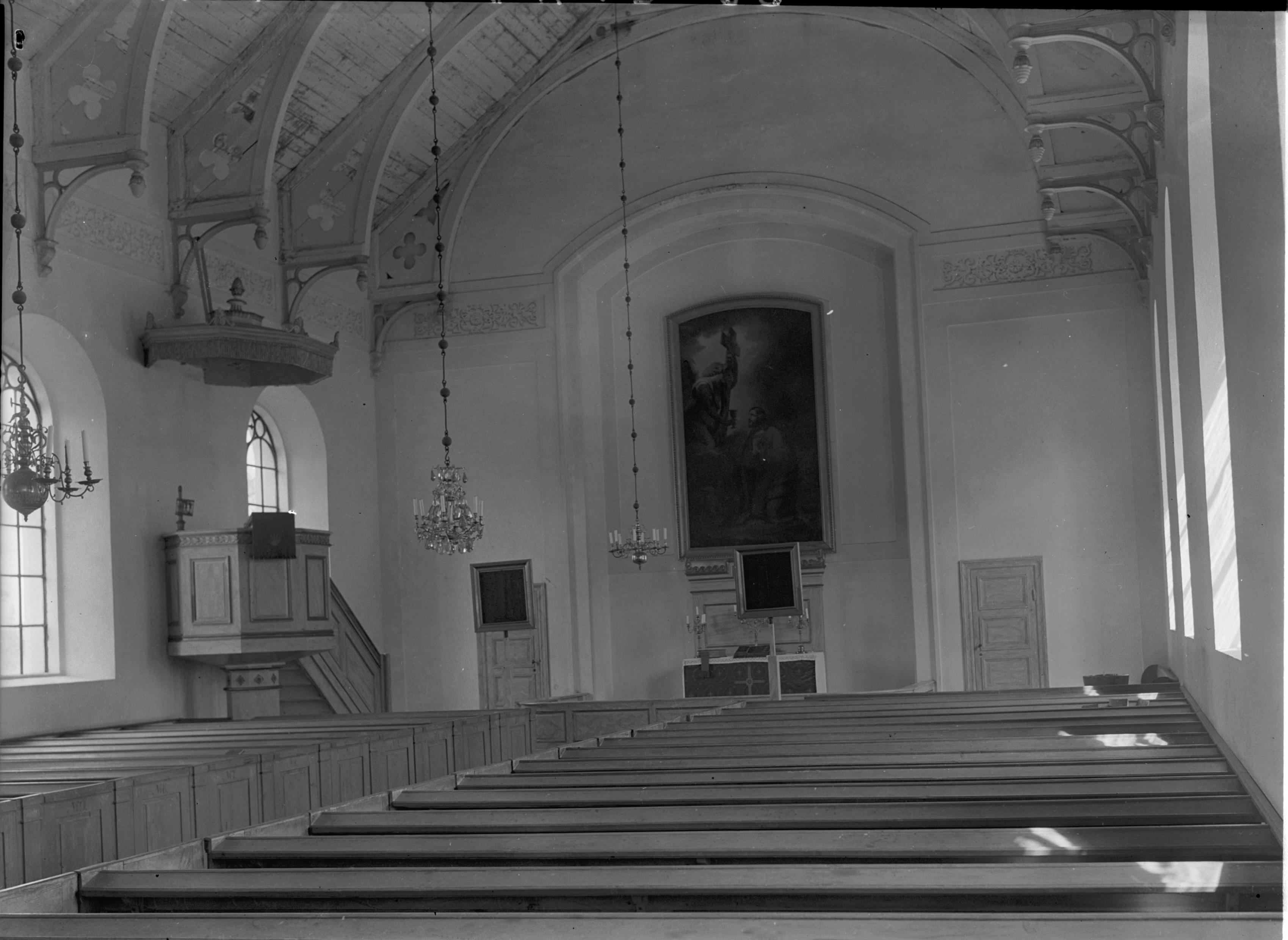 Nils Lagergren, Utö kyrka