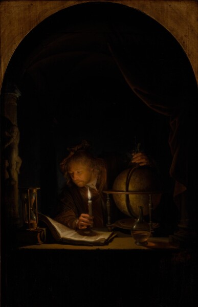 Gerrit Dou, Astronomer by Candlelight