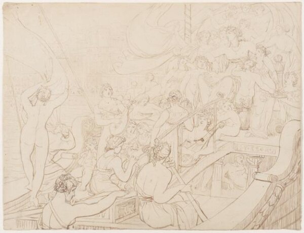 Unknown, Drawing by a member of the Sketching Society