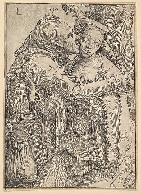 Lucas van Leyden, A Fool and a Woman